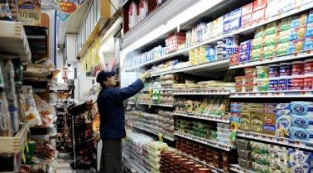 нси общият разход средно лице домакинство третото тримесечие 223 лева