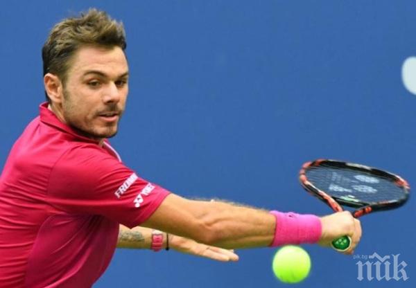 Вавринка надви Чилич и запази шансове за полуфинал