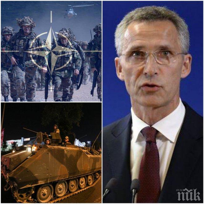 ИЗВЪНРЕДНО! Шефът на НАТО с шокиращо разкритие! Турски военни са поискали убежище 