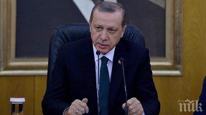 Ердоган обвини западните медии в симпатии към опита за преврат