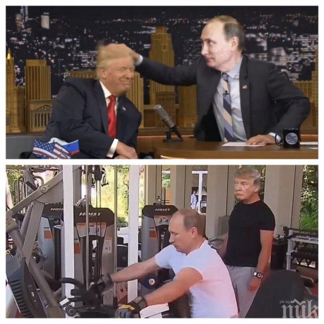 Уникално! Възпяха „дружбата” между Путин и Тръмп в кънтри парче (ВИДЕО)