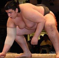 КАРЪК! Даниел Иванов с осма загуба на сумо турнира във Фукуака