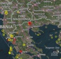 Вторични трусове люлеят Гърция след 5 по Рихтер близо до Солун