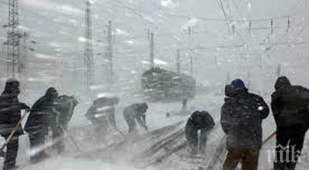 китайци вече радват сняг