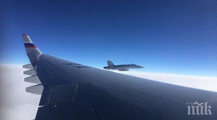 международен скандал русия скочи швейцария иска обяснение изтребителя застрашили техен самолет превозващ хора путин