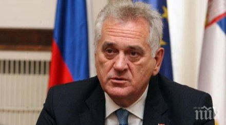 сръбският президент очаква натиск признаването косово