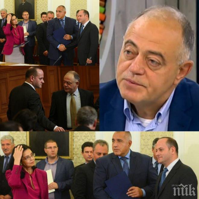 ГАВРА В ЕФИР! Ген. Атанасов от ДСБ хвърли бомба, че Борисов знаел за изборната загуба, водещата го посече – в политиката не ви върви, пробвайте социология!