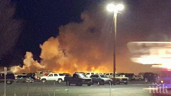 Драма! Разбилият се в Невада самолет карал тежко болен пациент, всичките четири човека на борда  са загинали в пламъците  