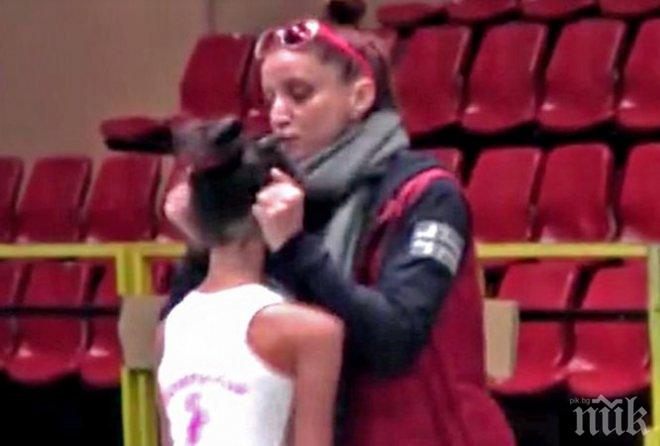 Осъдиха дърпащата уши скандална треньорка Елена Симеонова, защото казала на колежка „дърт миндил“