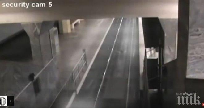 Мистерия: Камера засне влак-призрак в Лондонското метро (ВИДЕО)