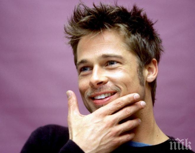 Вижте коя е новата любима на Брад Пит (СНИМКА)