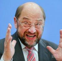 Шулц сдава шефското място в Европарламента – връща се към политиката в родната си Германия 