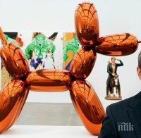 Американският художник Джеф Кунс обяви, че подарява на Париж скулптурата „Букет лалета“