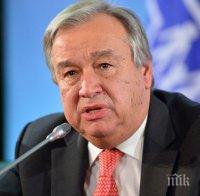 Гутереш ще се срещне с Путин и Лавров