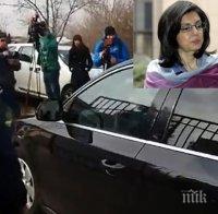 ИЗВЪНРЕДНО И ПЪРВО В ПИК TV! Кунева пристигна на разпит в следствието за ваксините на Москов (ВИДЕО)