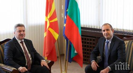 първи срещи новоизбрания президент румен радев рандеву македонския колега снимки