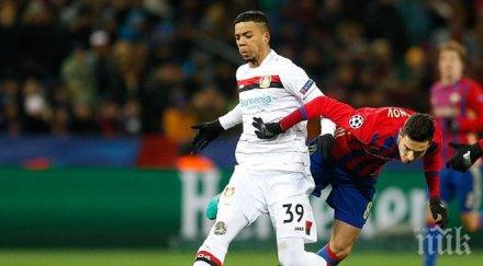 цска москва измъкна точка байер леверкузен прости шампионската лига