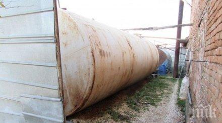 удар данс мвр агенция митници прокуратурата разбиха нелегална рафинерия врачанско