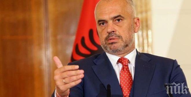 Еди Рама: Нямаме амбиции да Велика Албания 