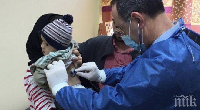 КРИЗА! Букет от болести откриха лекари от ВМА в бежанския център в Харманли, опасност от зараза обаче няма (СНИМКИ)