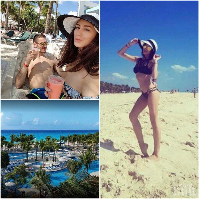 ЗЛАТНО МОМИЧЕ! Цуцката вади по $1000 на нощ за гаджето си, води го в Мексико