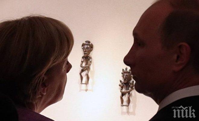 Путин срещу Меркел! Не иска тя да вземе четвърти мандат 