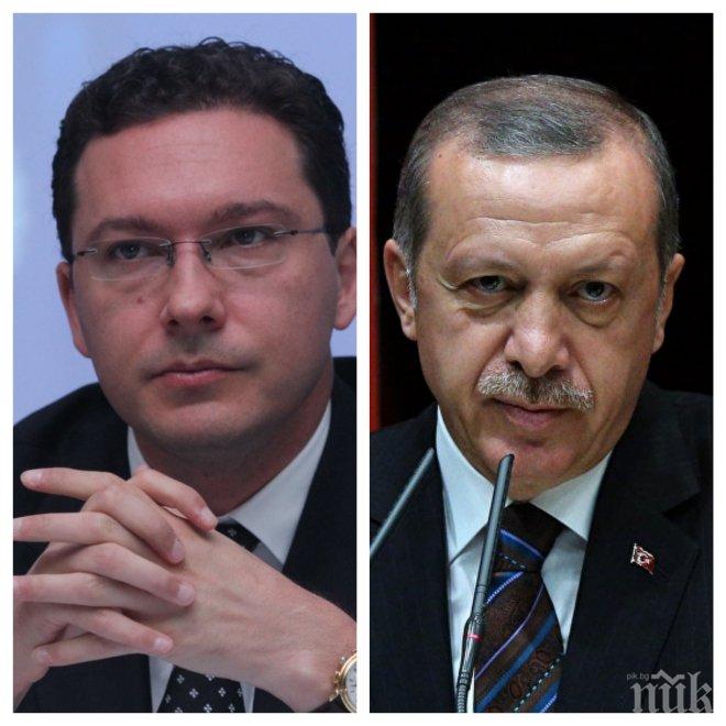 ПЪРВО В ПИК! Даниел Митов скочи на Ердоган: Да ограничи границите на сърцето си до тези на Турция!
