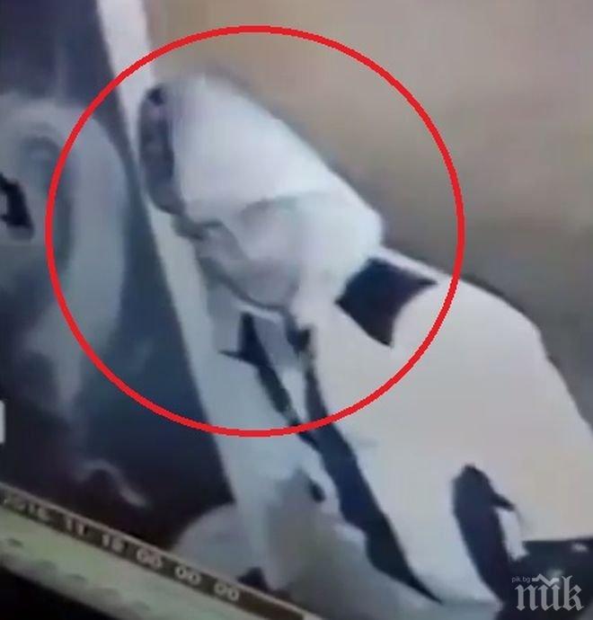 Познавате ли го? Този апаш задигна оборота на кафе-автомат в Пловдив (ВИДЕО)