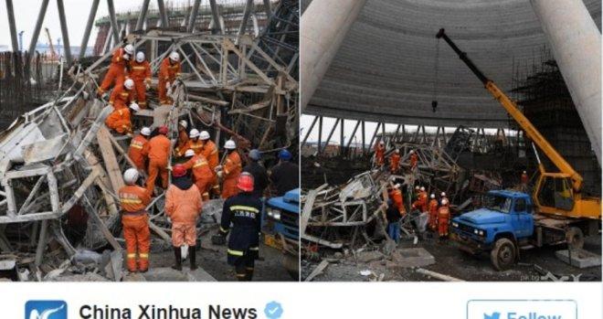 ТРАГЕДИЯ В КИТАЙ! Електроцентрала се срути, погреба най-малко 40
