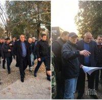 ЕКСКЛУЗИВНО В ПИК! Ето какво видя премиерът Борисов при второто си посещение в лагера в Харманли (СНИМКИ)
