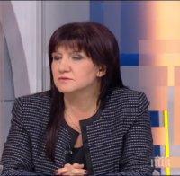 Цвета Караянчева: Трябва да има субсидии за партиите