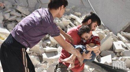 хиляди цивилни измъкнали източната част алепо