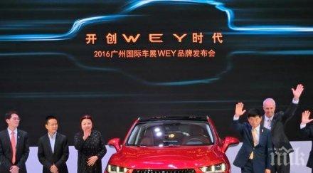 китайска компания пуска джип конкуренция тойота фолксваген