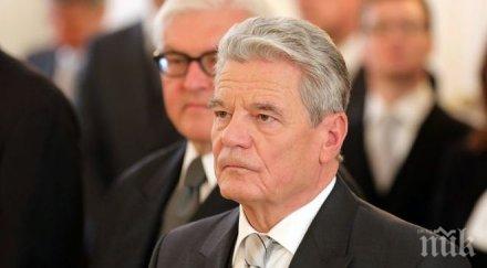 президентът германия поиска пауза евроинтеграцията
