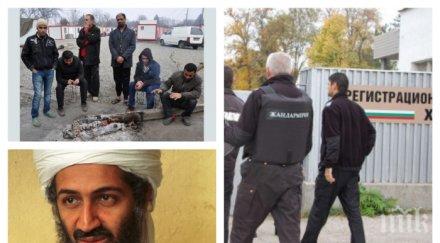 българското знаме запалено съселянин осама бин ладен