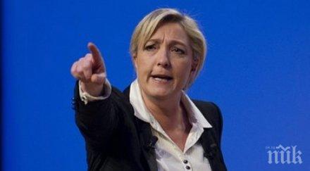 скандал прага предупреди разкол льо пен спечели франция