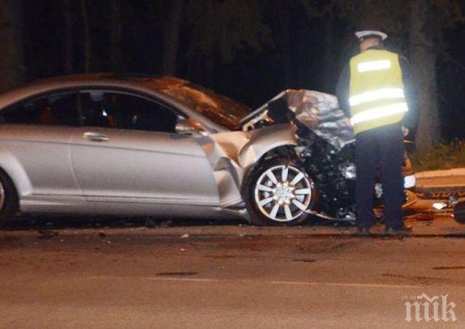 Версия: Избягалият от катастрофата край Велико Търново мъж не е карал колата 