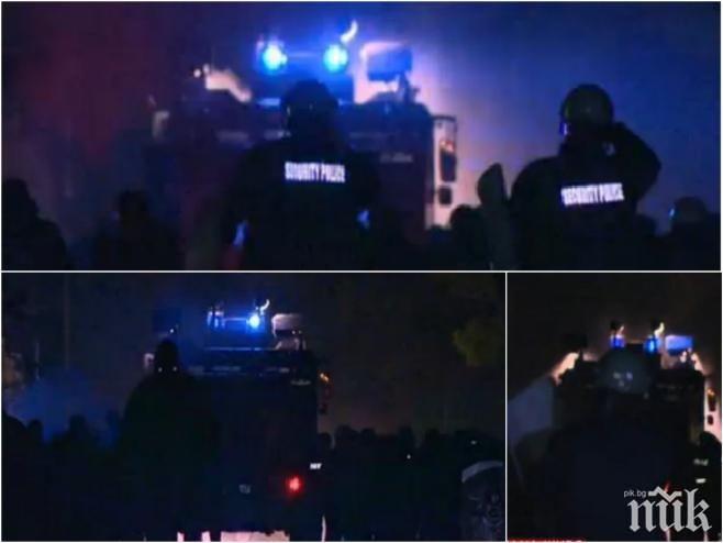 Ройтерс: Българската полиция е използвала гумени куршуми, за да потуши размирици в мигрантски лагер