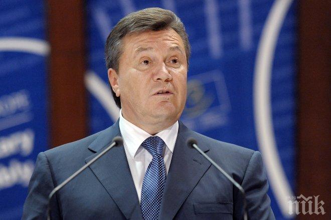 Янукович не одобрява присъединяването на Крим, но обвинява за него радикалите в Украйна