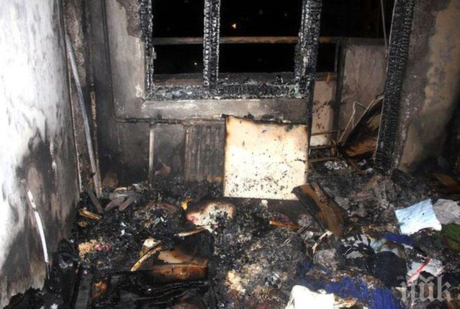 Трагедия! Дъщеря откри изгорялата си майка 