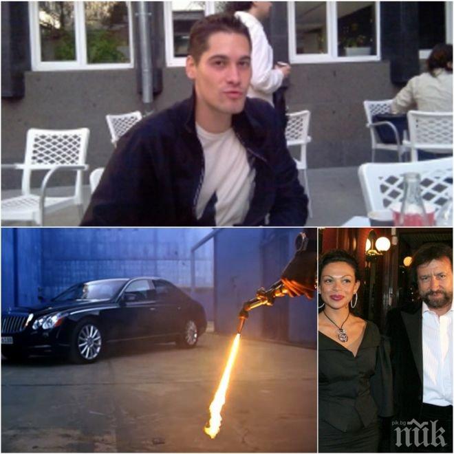 НОВА ВЕРСИЯ! Красавец, бивш манекен, драснал клечката на Баневия Майбах