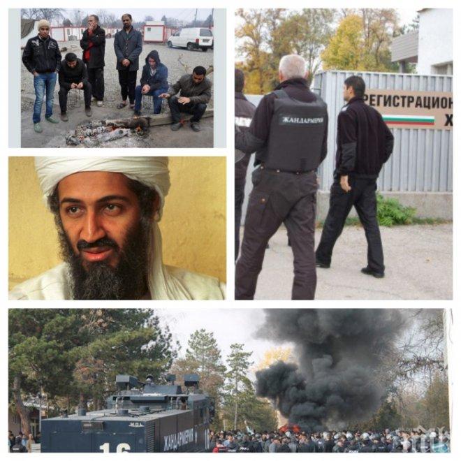 Българското знаме запалено от... съселянин на Осама бин Ладен