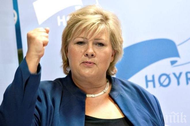 Премиерът на Норвегия: Мигрантите не трябва да използват религията си, за да отказват работа