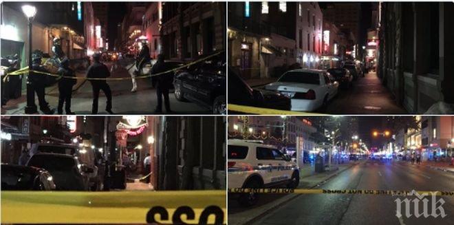 УЖАС В АМЕРИКА! Стрелба  в Ню Орлиънс рани девет, един загина (ВИДЕО)