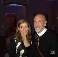 Джон Малкович в София! Министър Ангелкова му разказва за  историята на България 