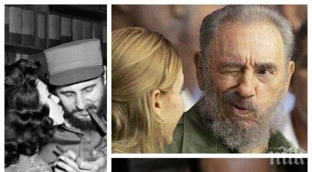 команданте фидел бил хищник леглото ден правил секс поне две жени