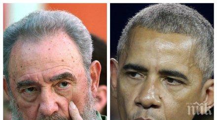 обама пропуска погребението фидел кастро