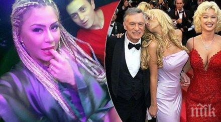 алкохол разврат бившата крисковица присъствала голо парти имението плейбой снимки