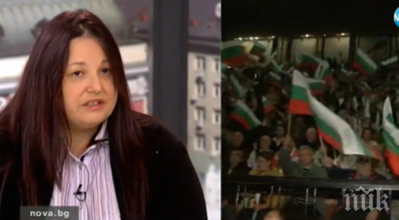 активистка хвърли бомба плащат мигрантите стоят продават дрога