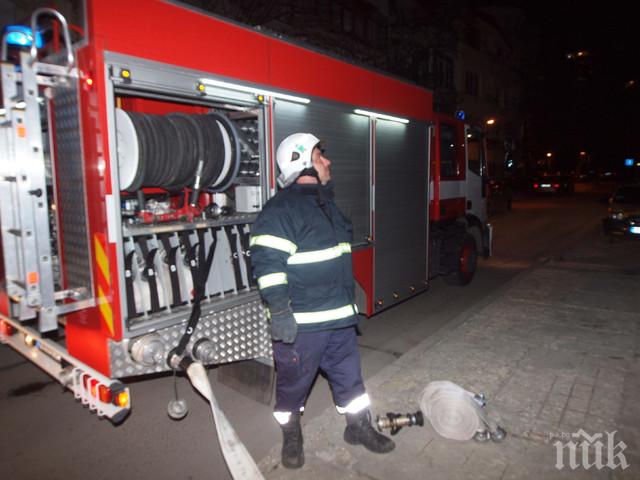 Запали се столовата на училище на Камено